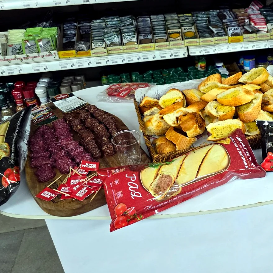 Багети Рая на дегустация в магазин