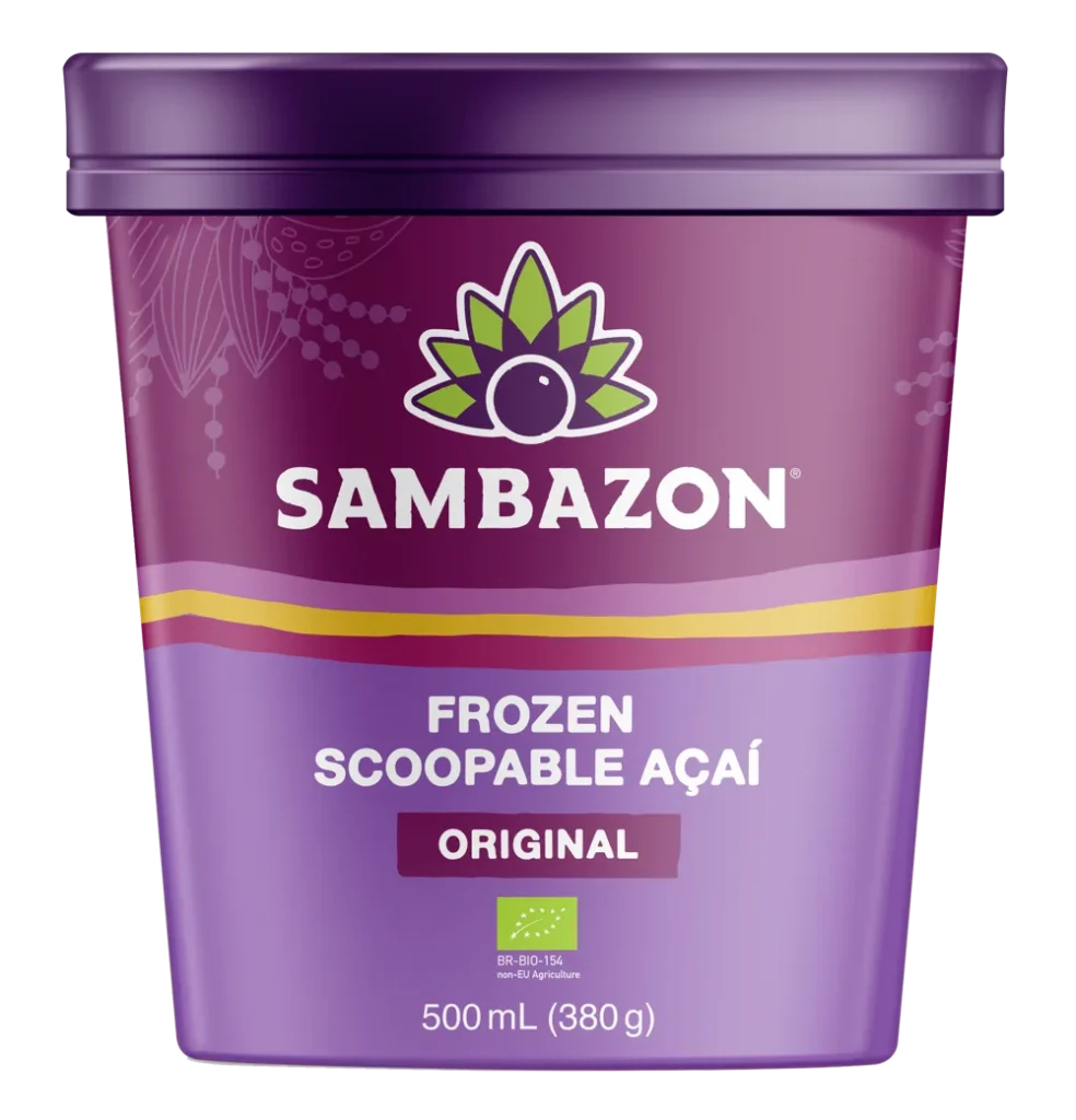Асаи́ Био замразено Scoopable SAMBAZON 500 мл / 380 г